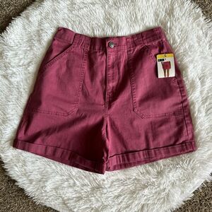 Gloria Vanderbilt Shorts New Utility Pink Womens Size Small